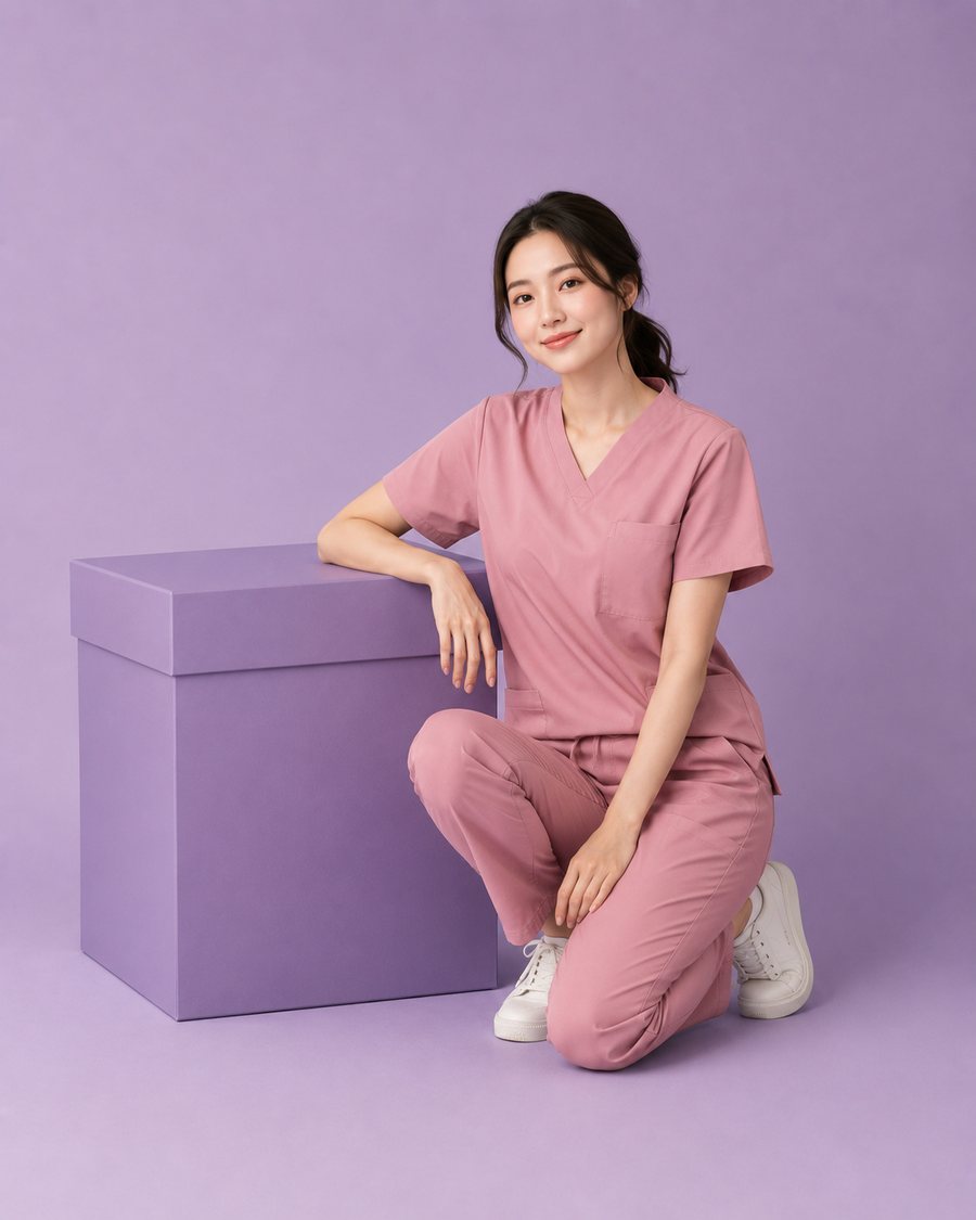 Kuromi medical scrub