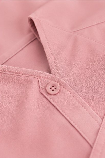 Button placket detail