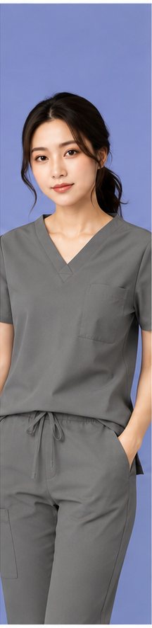 Kuromi Medical Scrub — Cozy Cloud