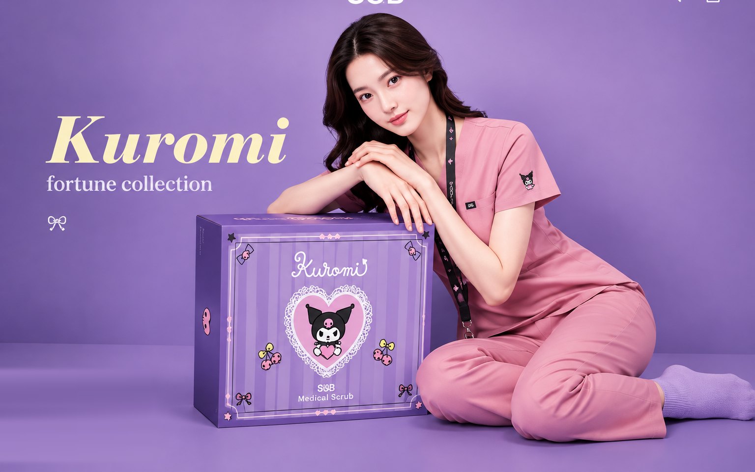 Kuromi Fortune Collection campaign
